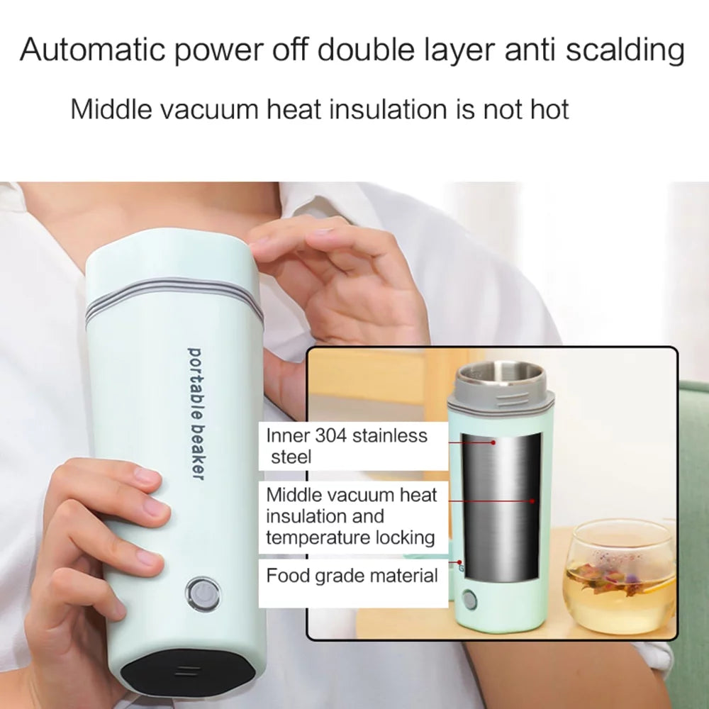 Portable Electric Kettle 350ML Stainless Steel V3082