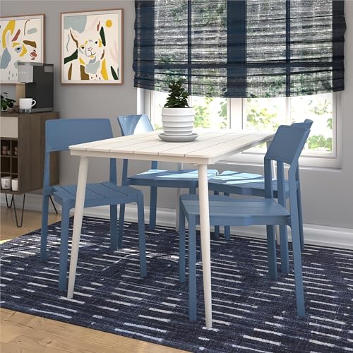 Charcoal Stacking Dining Chairs 4-Pack J866