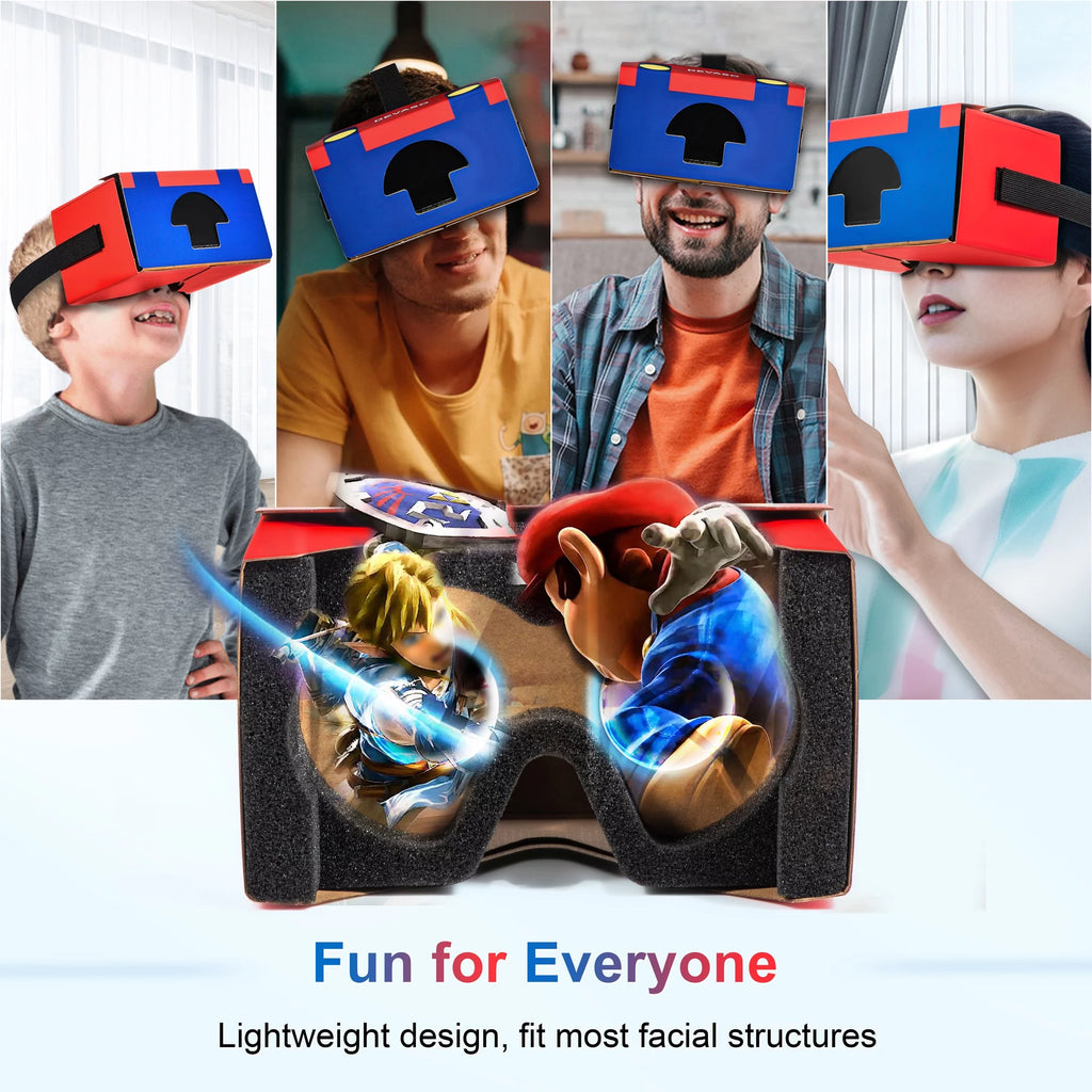 Cardboard VR Headset with 3D Optical Lenses T315262