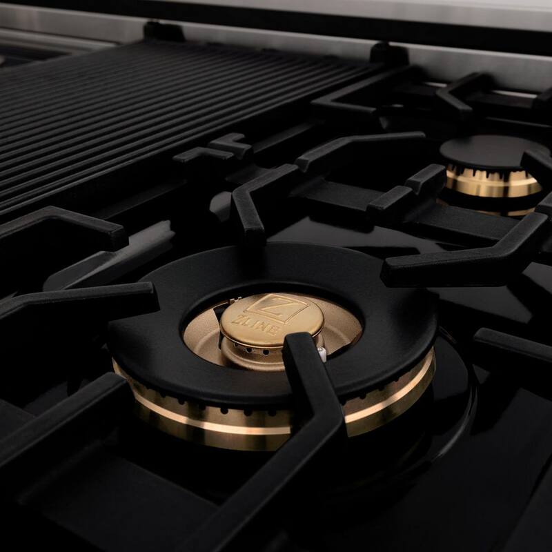 48 in. 7 Burner Double Oven Dual Fuel Range in Stainless Steel Q18897
