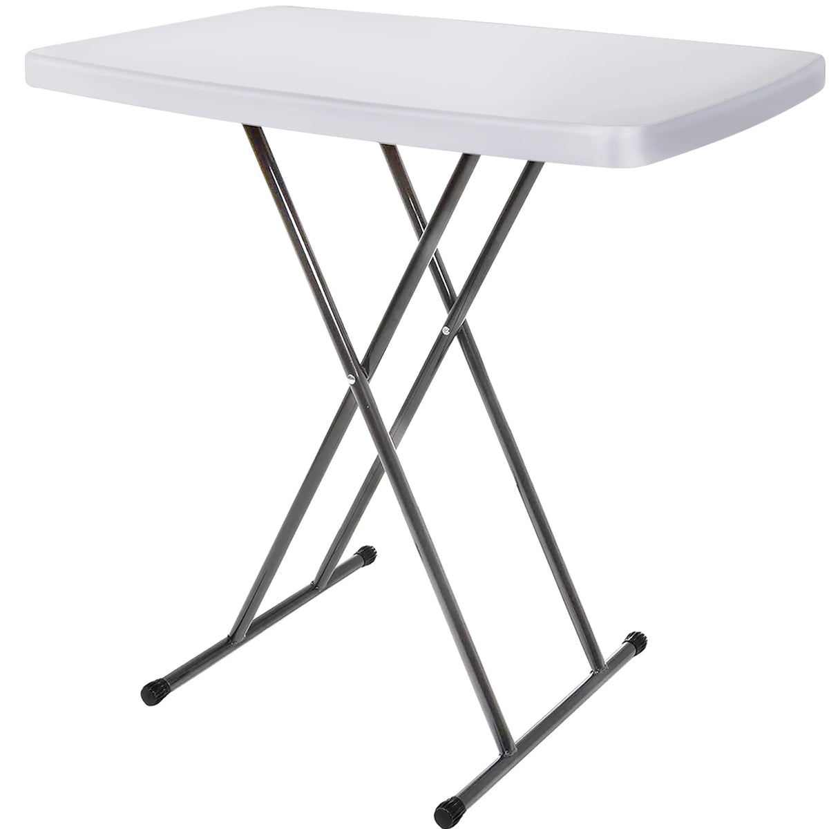 Adjustable Folding Table White W234803