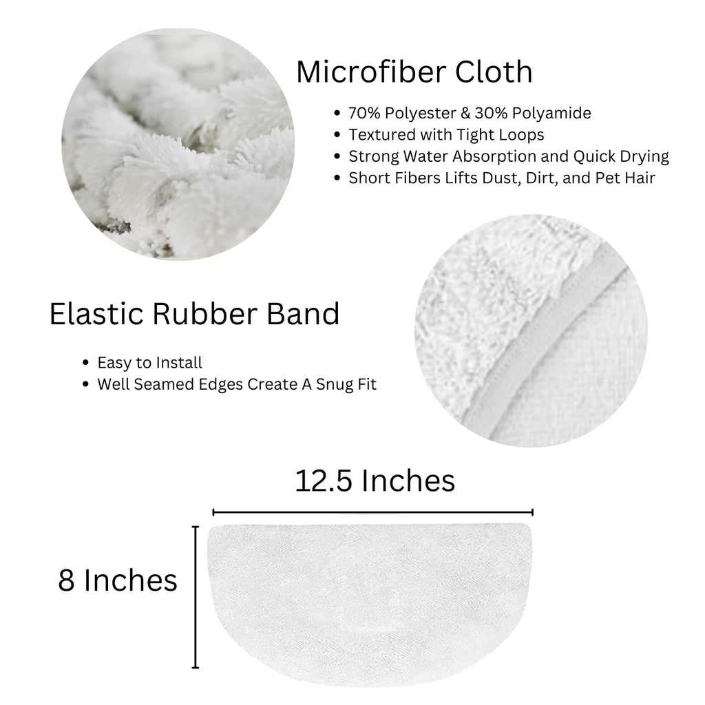 Steam Mop Pads 3 pcs Y3376